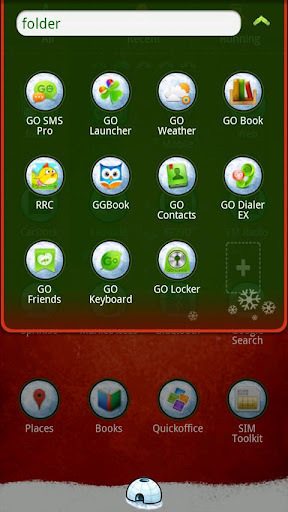 圣诞雪人GO桌面主题截图6