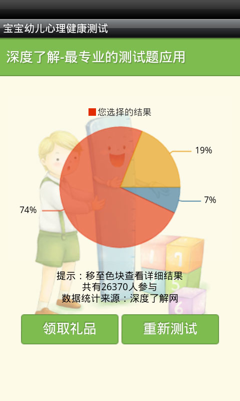 幼儿心理健康测试题截图3