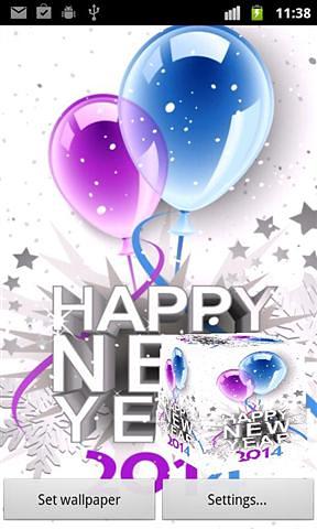 New Year Live Wallpaper截图1