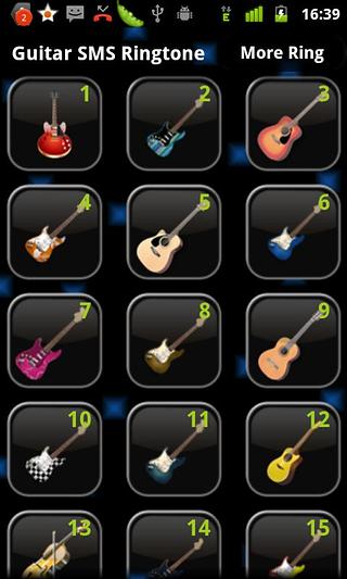 Guitar SMS Ringtone截图1