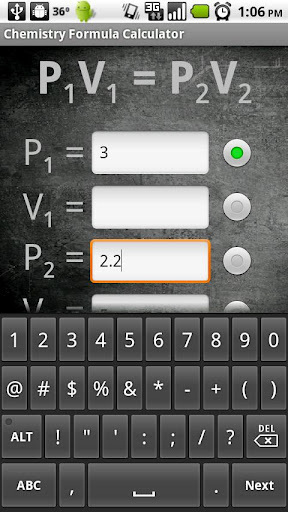 Chemistry Formula Calc截图2