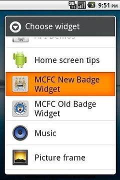 MCFC Badge Widgets截图
