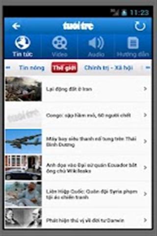 Tuoi Tre (Smartphone)截图1