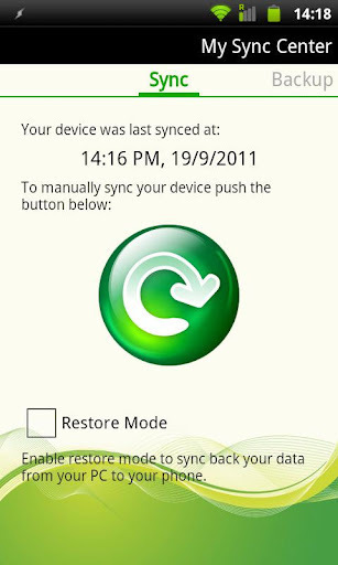 My Sync Center Free w/iTunes截图1