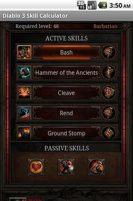 Diablo 3 Skill Calculator Free截图6