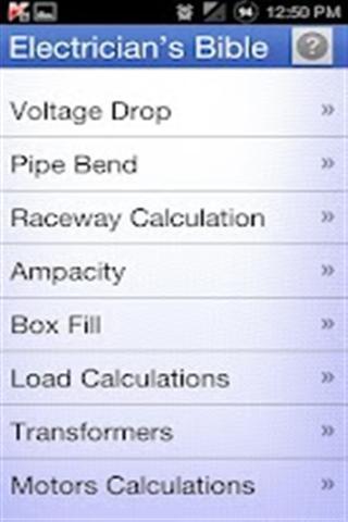 Electrician Bible Lite截图1