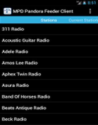 MPD Pandora Feeder Client截图1