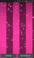 Pink Stripes Live Wallpaper 3.0截图1