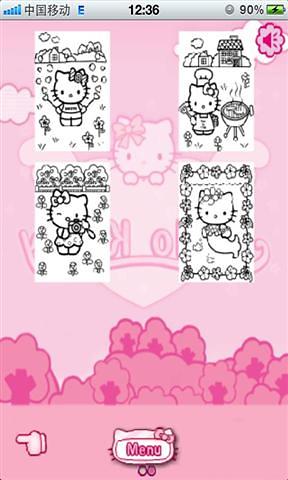 Hello Kitty着色截图4