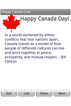 Happy Canada Day!截图