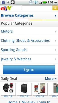 eBay for Droids截图