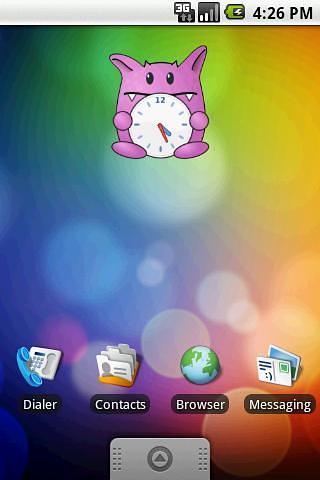 Gremlin Clock Widget 2x2截图1