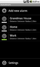 Wake me GPS截图1