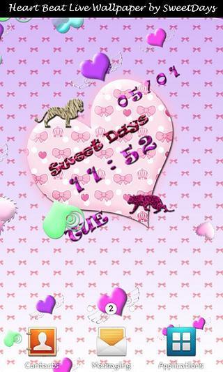 Heart Beat Live Wallpaper L截图5