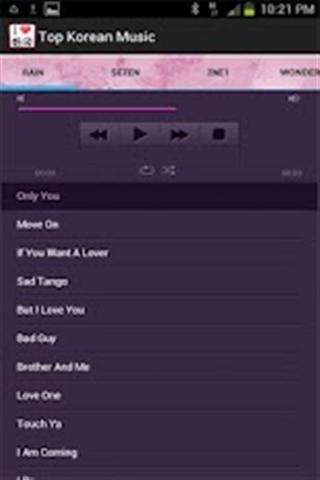 韩国音乐&MV截图1