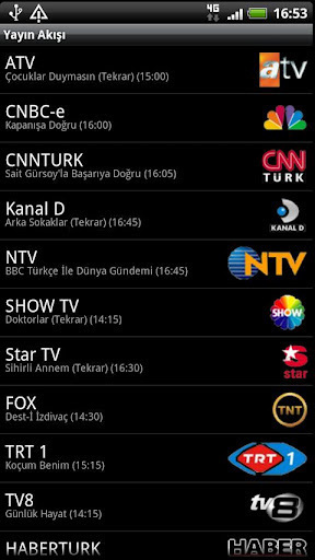 TV Yayın Akışı截图2