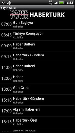 TV Yayın Akışı截图4