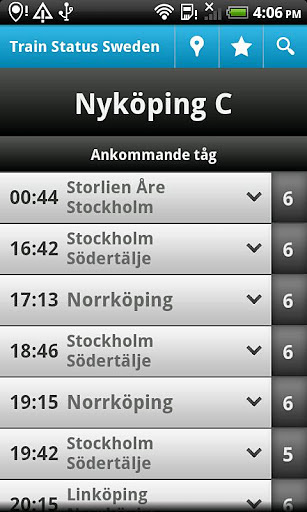 Train Status Sweden截图2