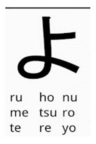 日本字母表截图2