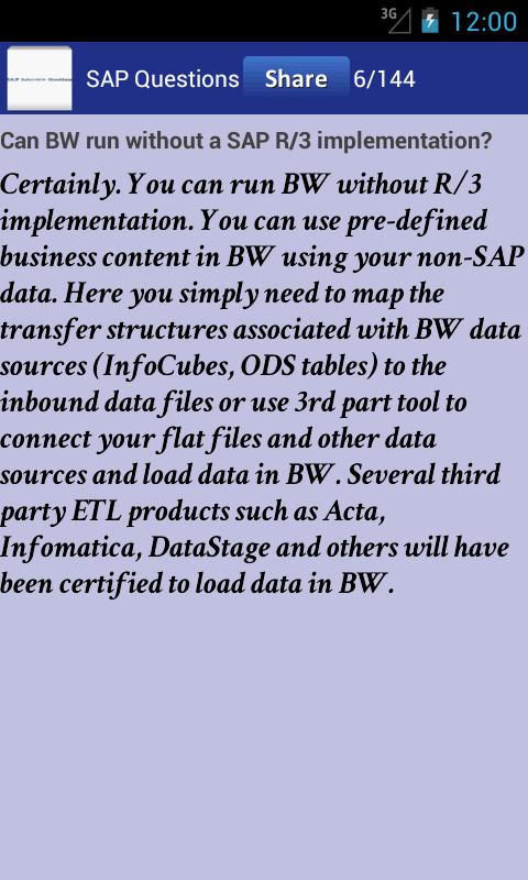 SAP Questions截图2