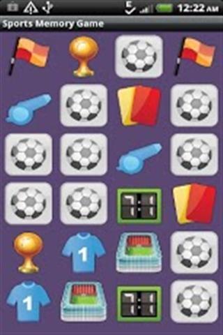 Sports Memory Game for Kids截图1