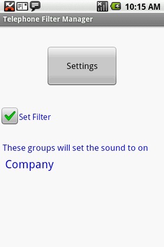 Telephone Filter Manger截图2