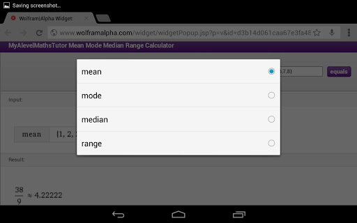 Mean Mode Median Calculator截图2