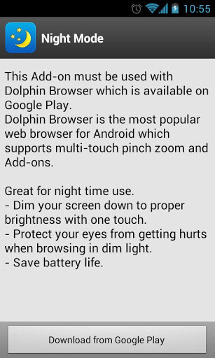 Night Mode For Dolphin Browser截图1