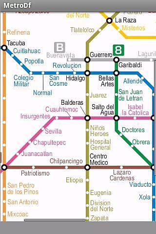 MetroDF（墨西哥城地铁）截图2