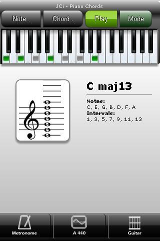 JCi Piano Chords LITE截图3