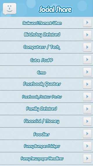 SocialShare LITE - Funny Jokes截图1