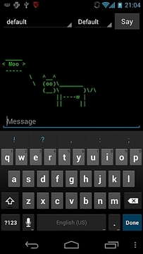 Cowsay for Android截图