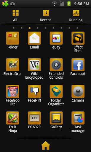 EX Theme BlackGold截图3