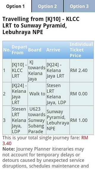 KL Transport Planner截图4