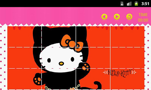 Hello Kitty高清拼图截图3