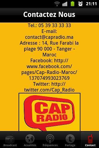 CAP RADIO MAROC截图3