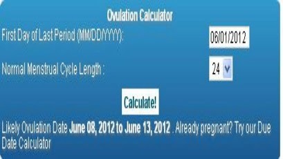 Ovulation Estimater截图2