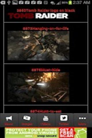 Tomb Raider Fan App截图3