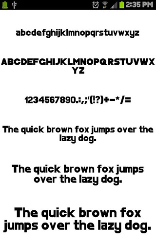 Bold Pack for FlipFont® free截图3