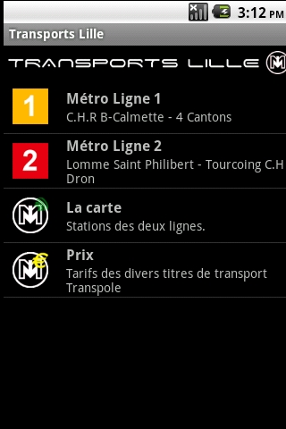 Transports Lille截图1