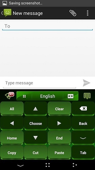 GO Keyboard Pure Froyo Theme截图3