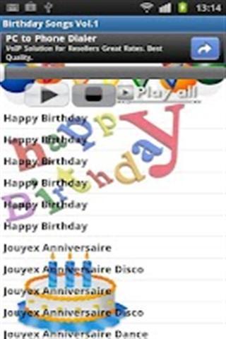 生日歌 Birthday Songs截图1