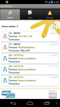 SysMonitor for SAP截图
