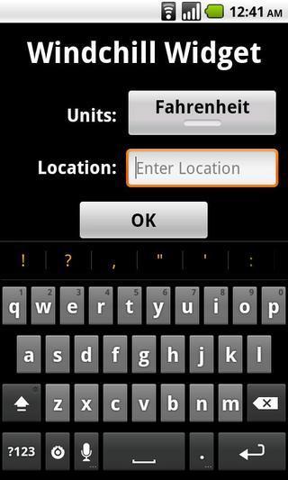 Wind Chill Widget截图4