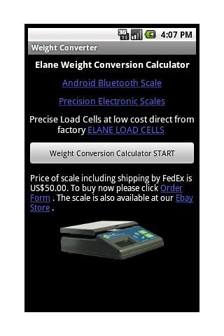 ELANE.NET Weight Converter截图4