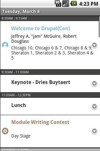 DrupalCon Chicago截图2