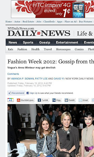 Fashion Week 2012截图3