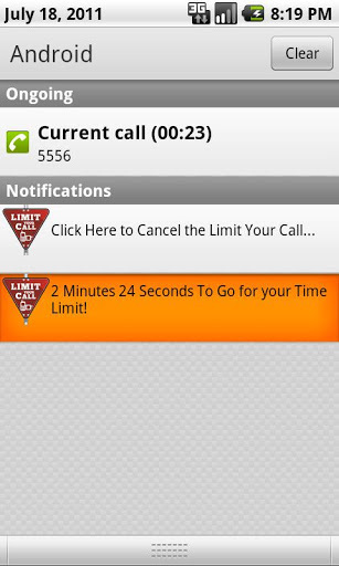 Limit Your Call Pro截图7