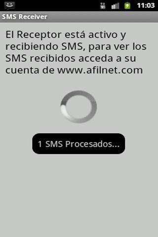 SMS Receiver截图1