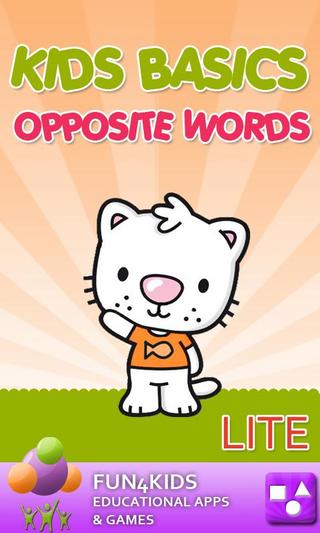 Kids Basics - Opposite Words截图3